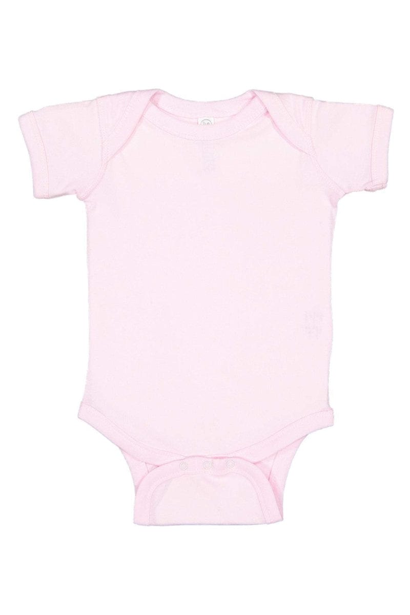 Rabbit Skins 4400 Infant Baby Rib Bodysuit, Traditional Colors in 