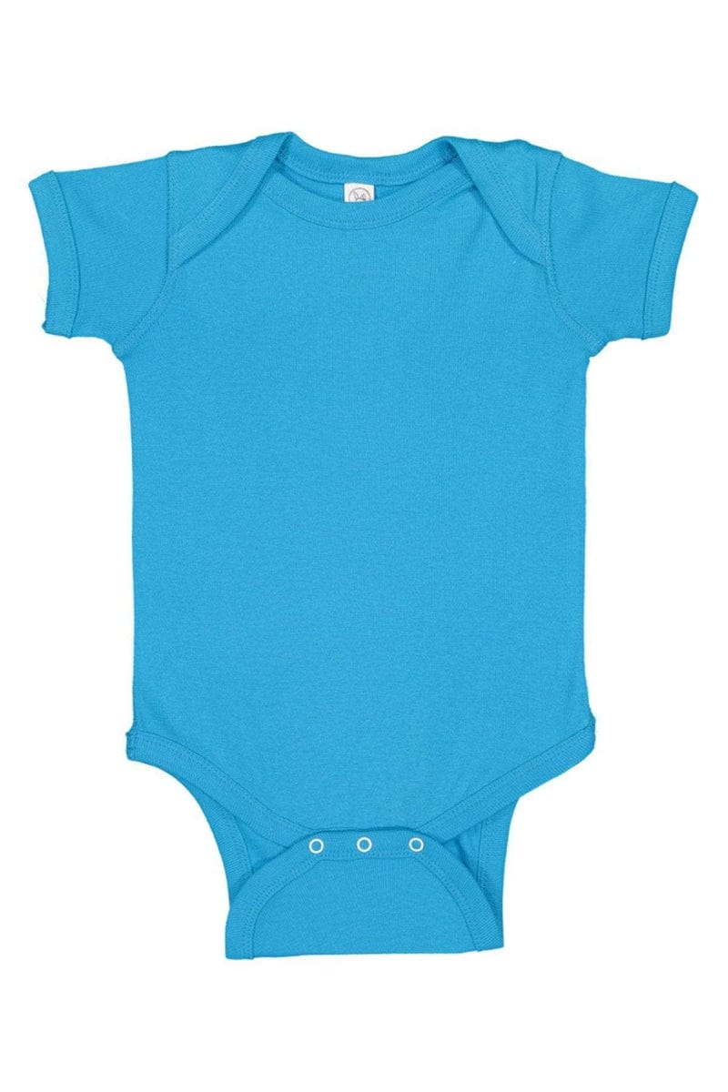 Rabbit Skins 4400 Infant Baby Rib Bodysuit in 
