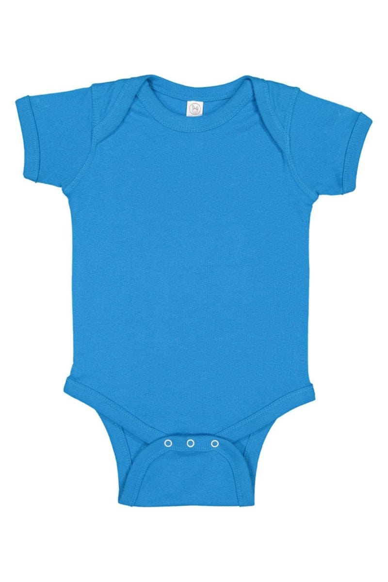 Rabbit Skins 4400 Infant Baby Rib Bodysuit in 