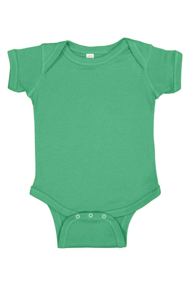 Rabbit Skins 4400 Infant Baby Rib Bodysuit in 