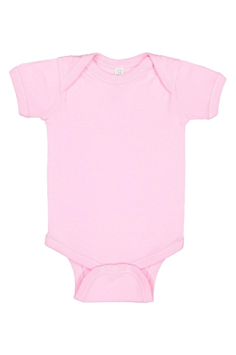 Rabbit Skins 4400 Infant Baby Rib Bodysuit in 