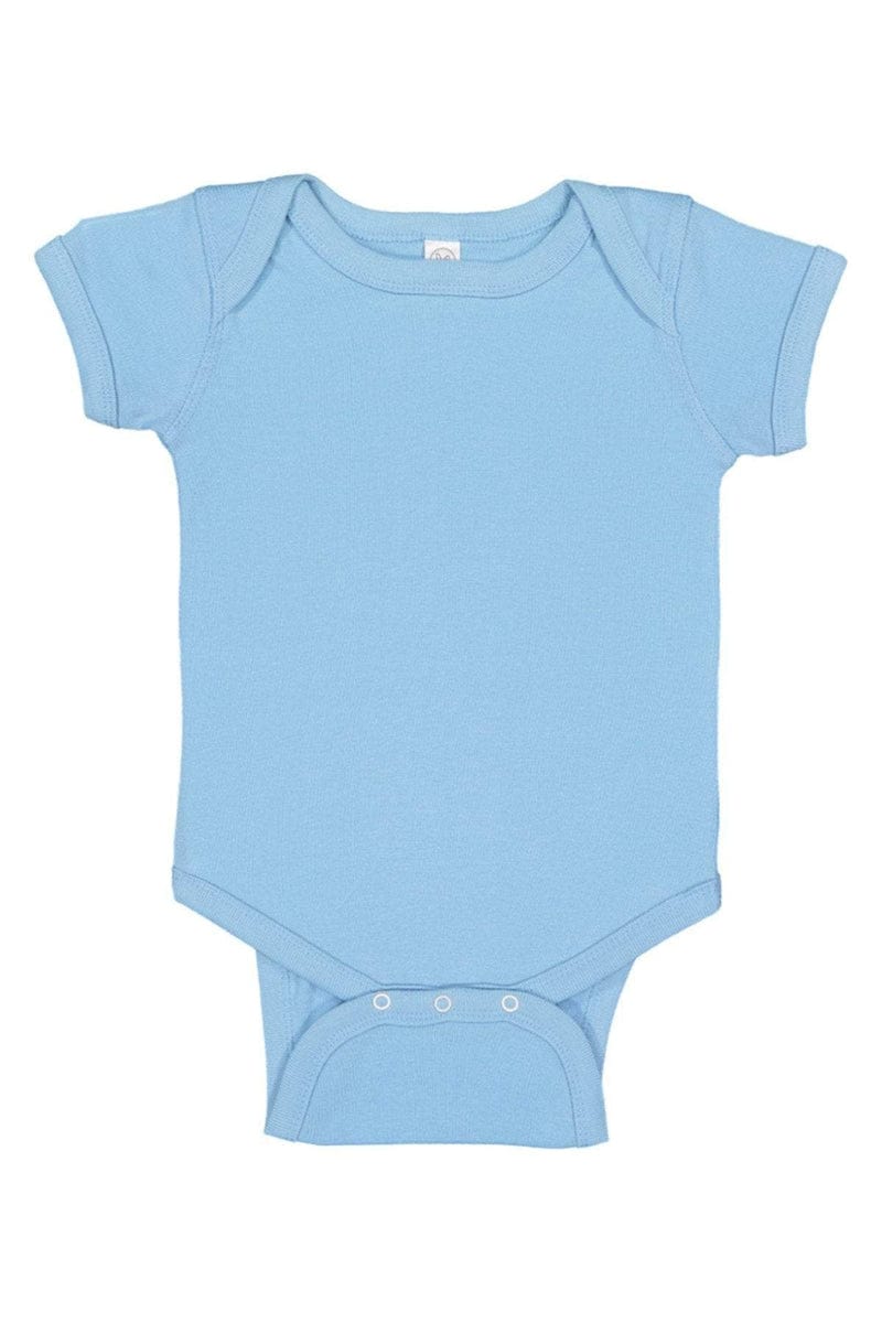 Rabbit Skins 4400 Infant Baby Rib Bodysuit in 