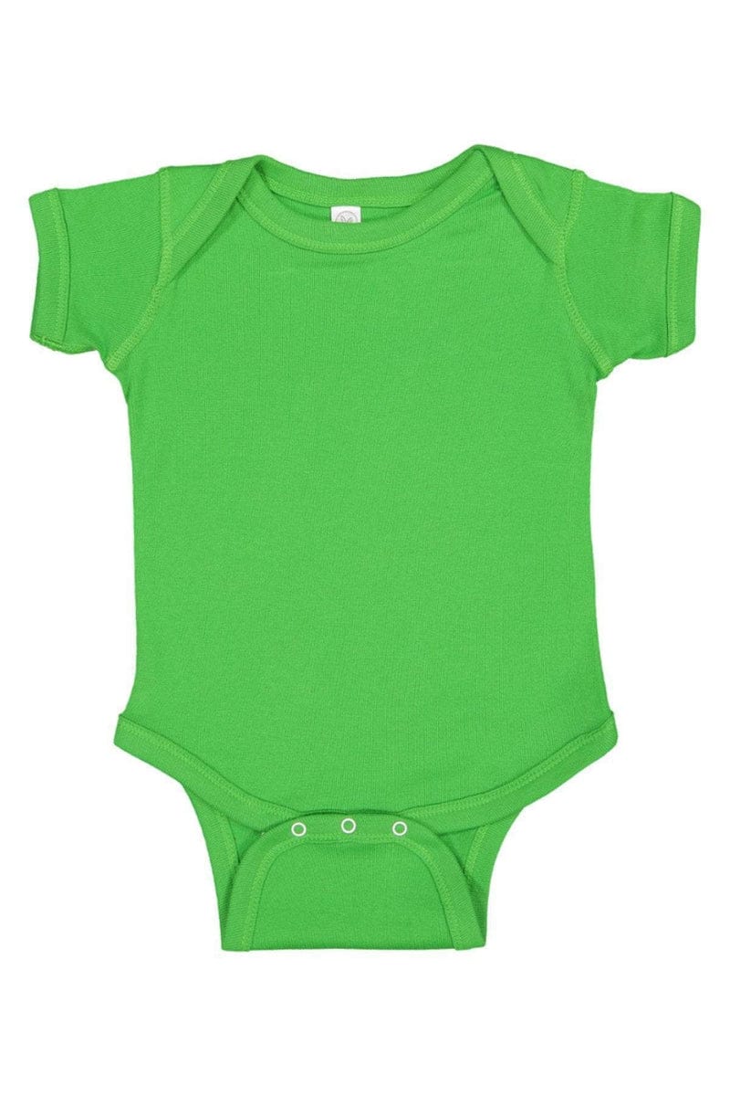 Rabbit Skins 4400 Infant Baby Rib Bodysuit in 