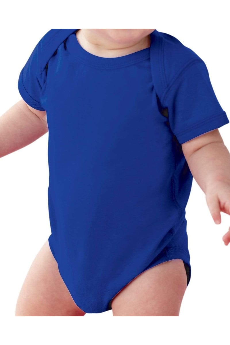 Rabbit Skins 4424 Infant Fine Jersey Bodysuit, Basic Colors in 
