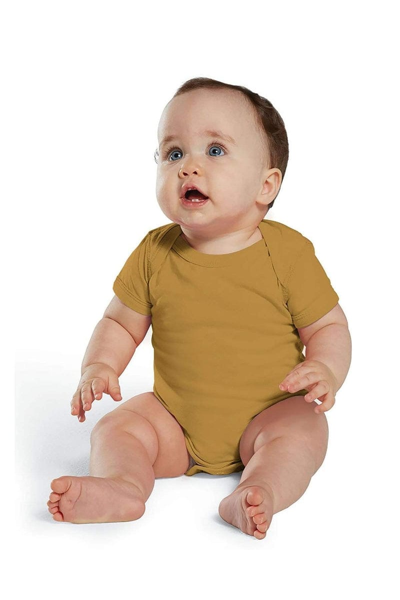Rabbit Skins 4424 Infant Fine Jersey Bodysuit, Basic Colors in 