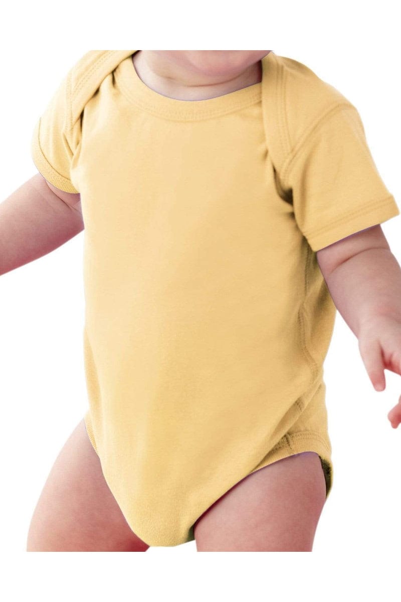 Rabbit Skins 4424 Infant Fine Jersey Bodysuit, Basic Colors in 