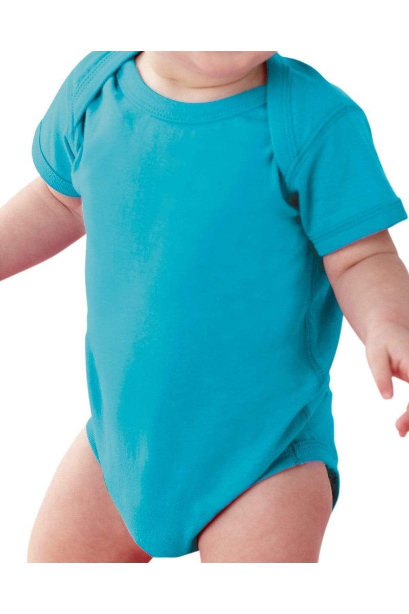 Rabbit Skins 4424 Infant Fine Jersey Bodysuit, Basic Colors in 