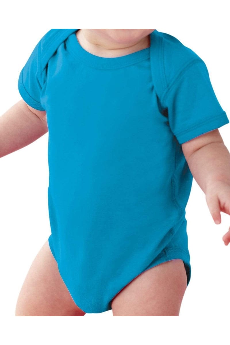 Rabbit Skins 4424 Infant Fine Jersey Bodysuit, Basic Colors in 