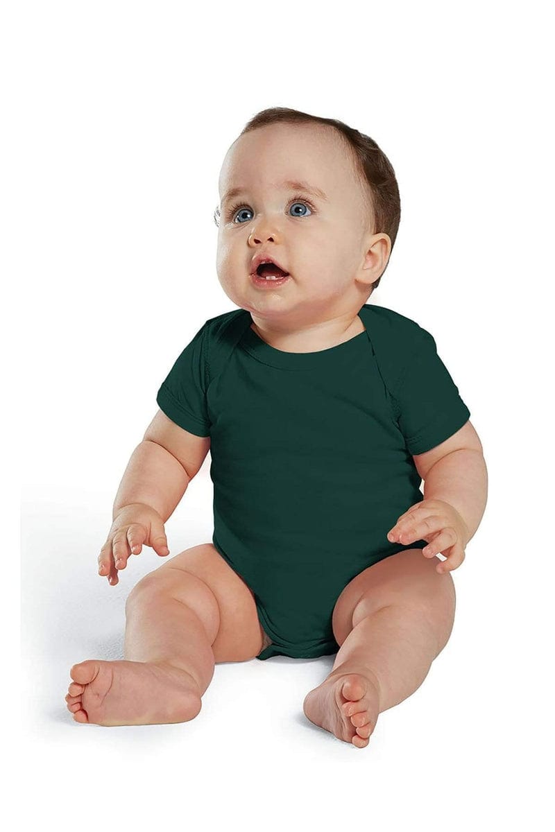 Rabbit Skins 4424 Infant Fine Jersey Bodysuit, Basic Colors in 