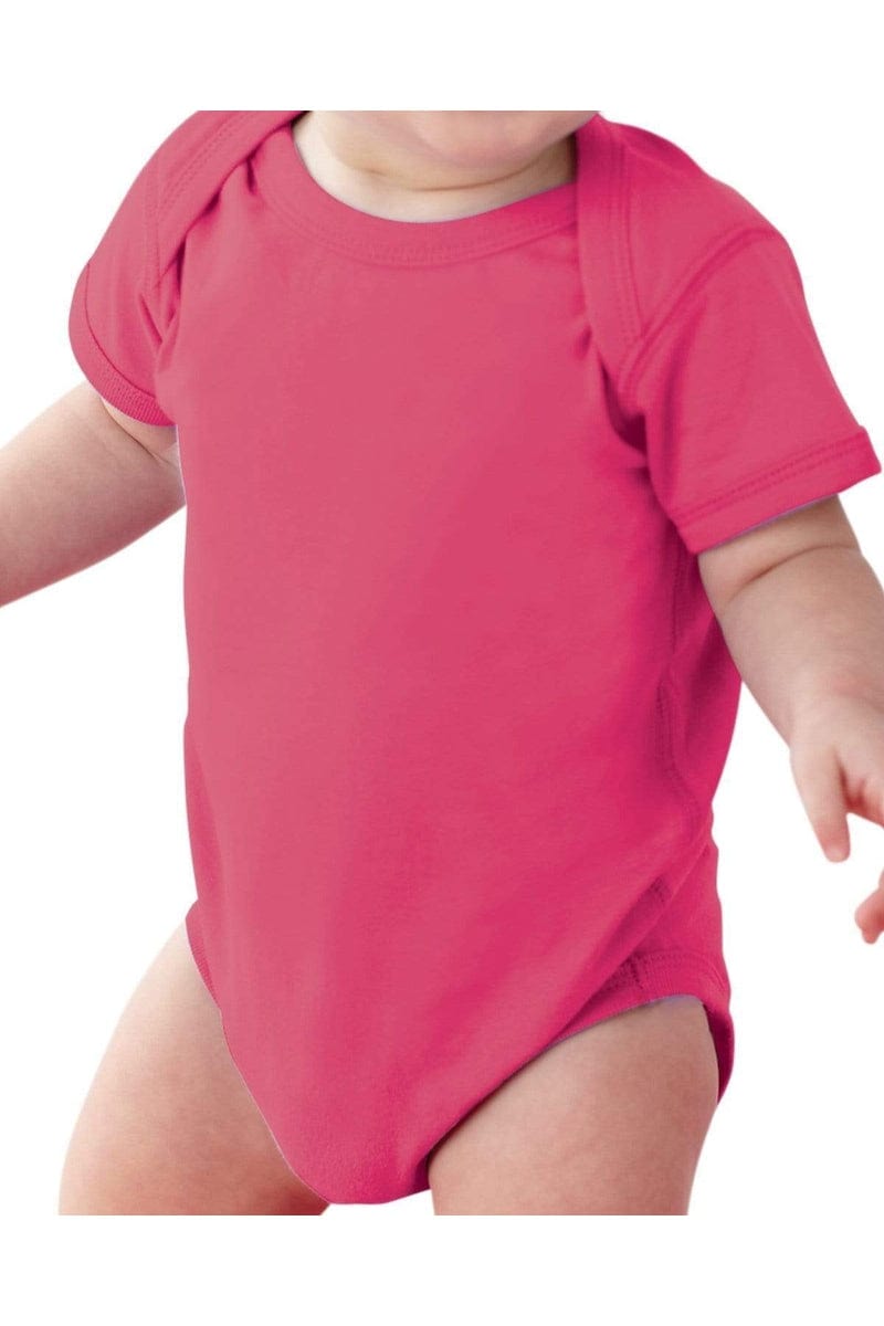 Rabbit Skins 4424 Infant Fine Jersey Bodysuit, Basic Colors in 