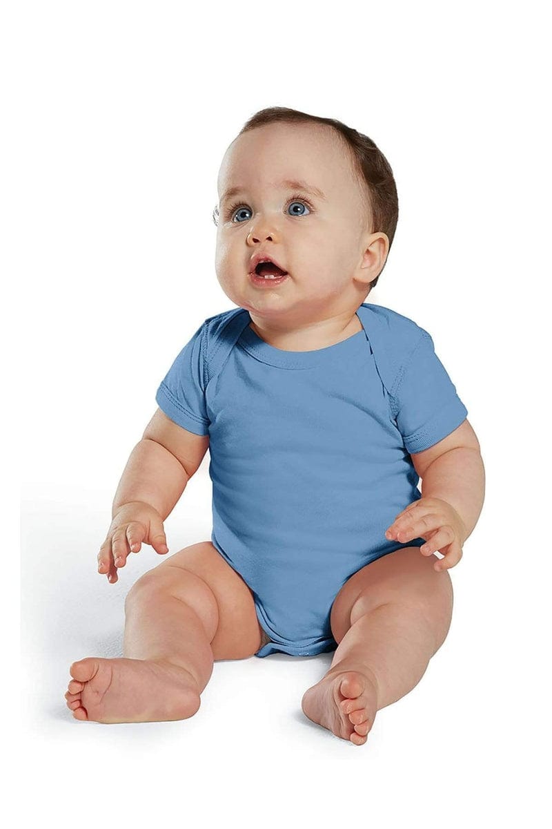Rabbit Skins 4424 Infant Fine Jersey Bodysuit, Traditional Colors in 