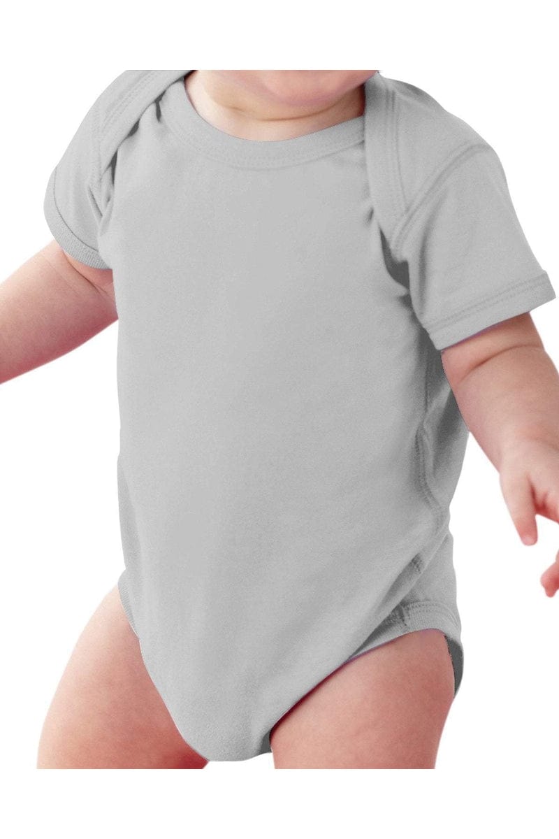 Rabbit Skins 4424 Infant Fine Jersey Bodysuit, Traditional Colors in 