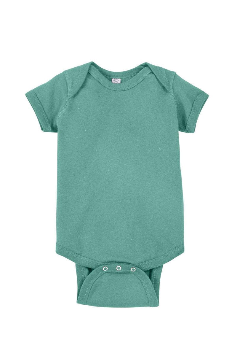Rabbit Skins 4424 Infant Fine Jersey Bodysuit, Traditional Colors in 