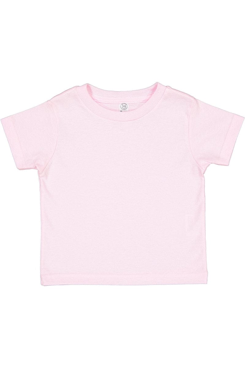 Rabbit Skins RS3301 Toddler Cotton Jersey T-Shirt in Ballerina