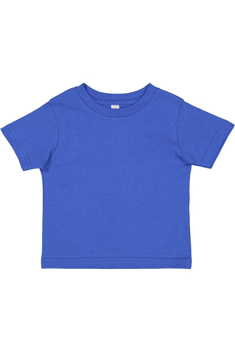 Rabbit Skins RS3301 Toddler Cotton Jersey T-Shirt in Royal