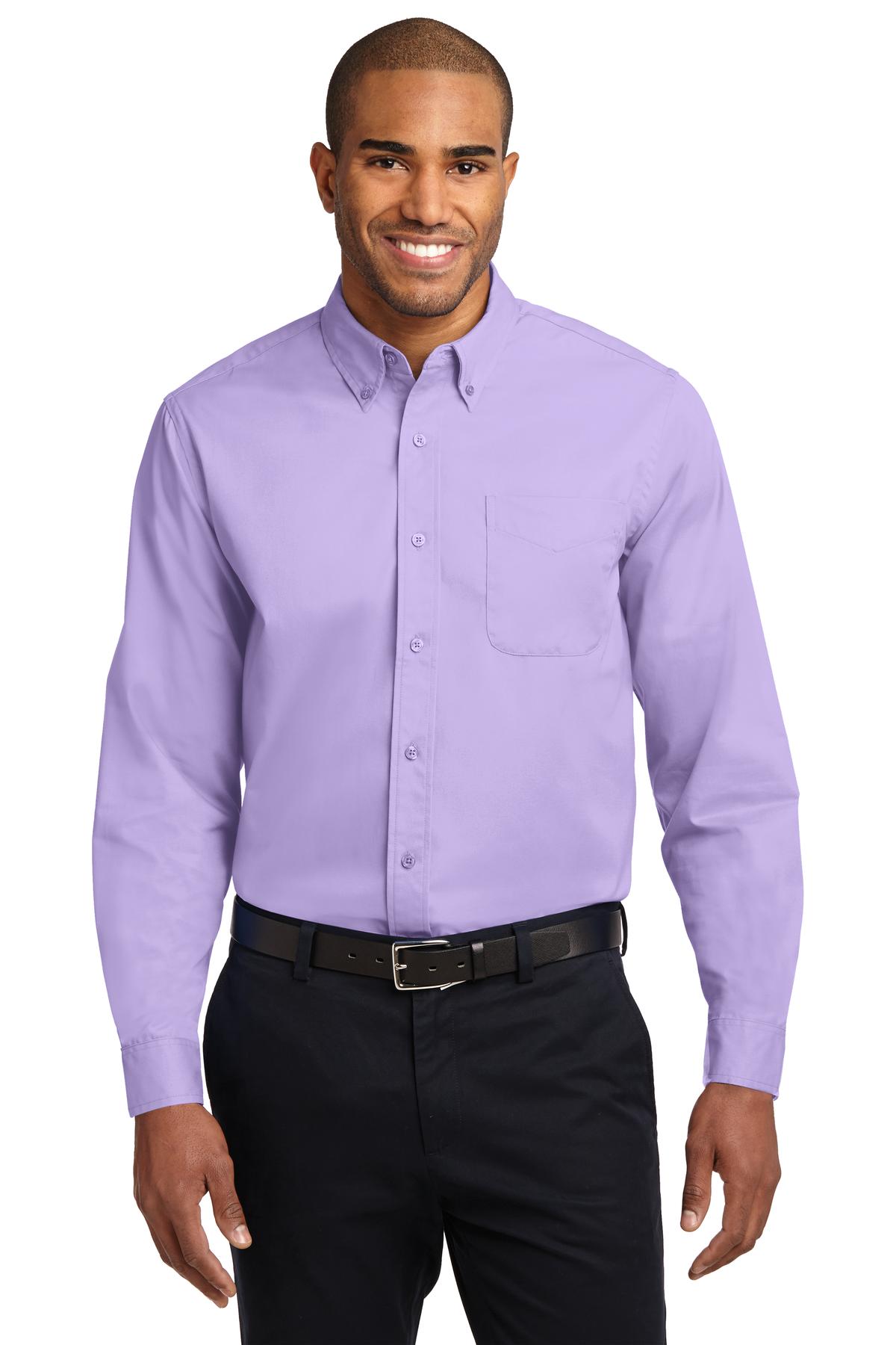 Port Authority ®  Extended Size Long Sleeve Easy Care Shirt. S608ES, Basic Colors