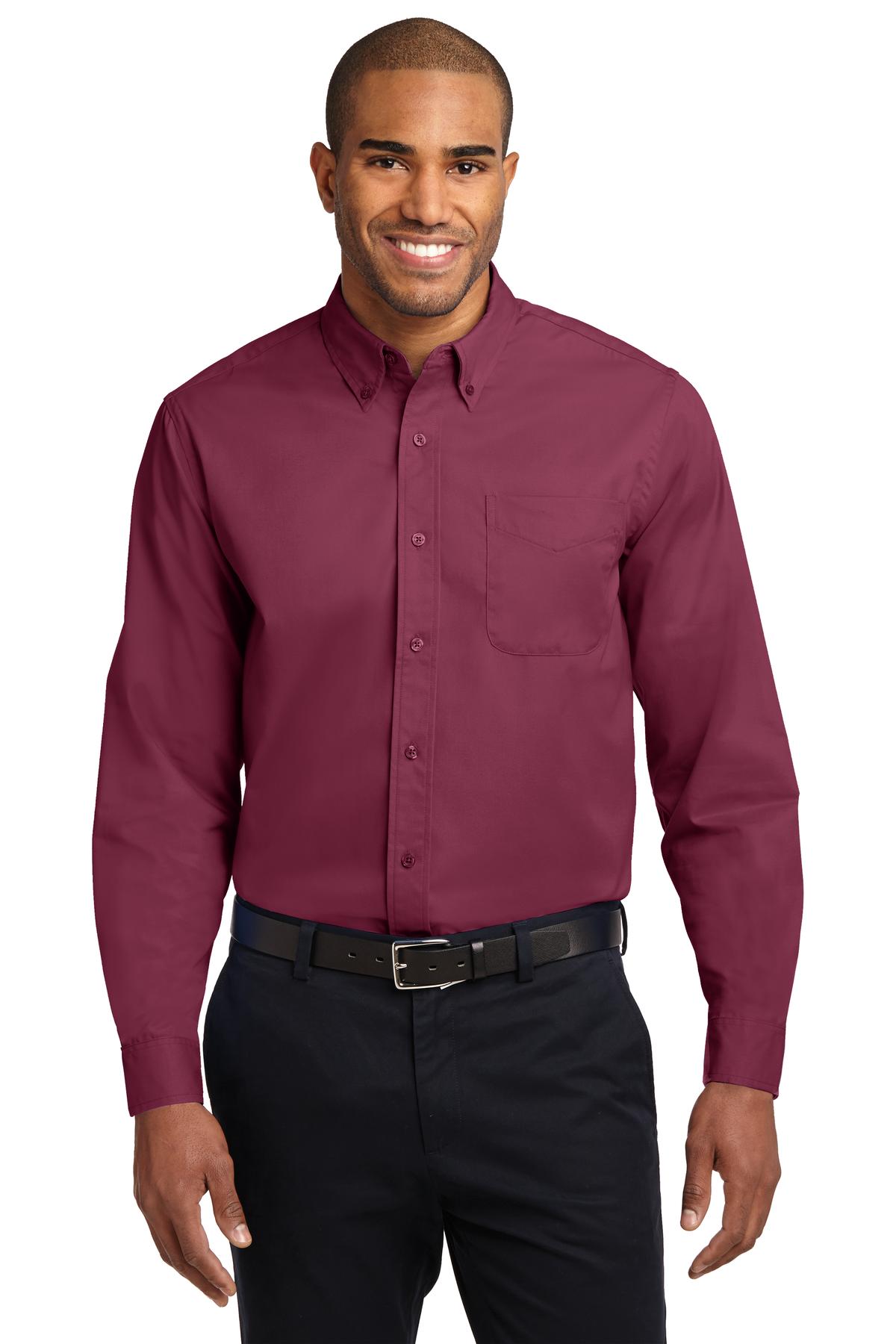 Port Authority ®  Extended Size Long Sleeve Easy Care Shirt. S608ES