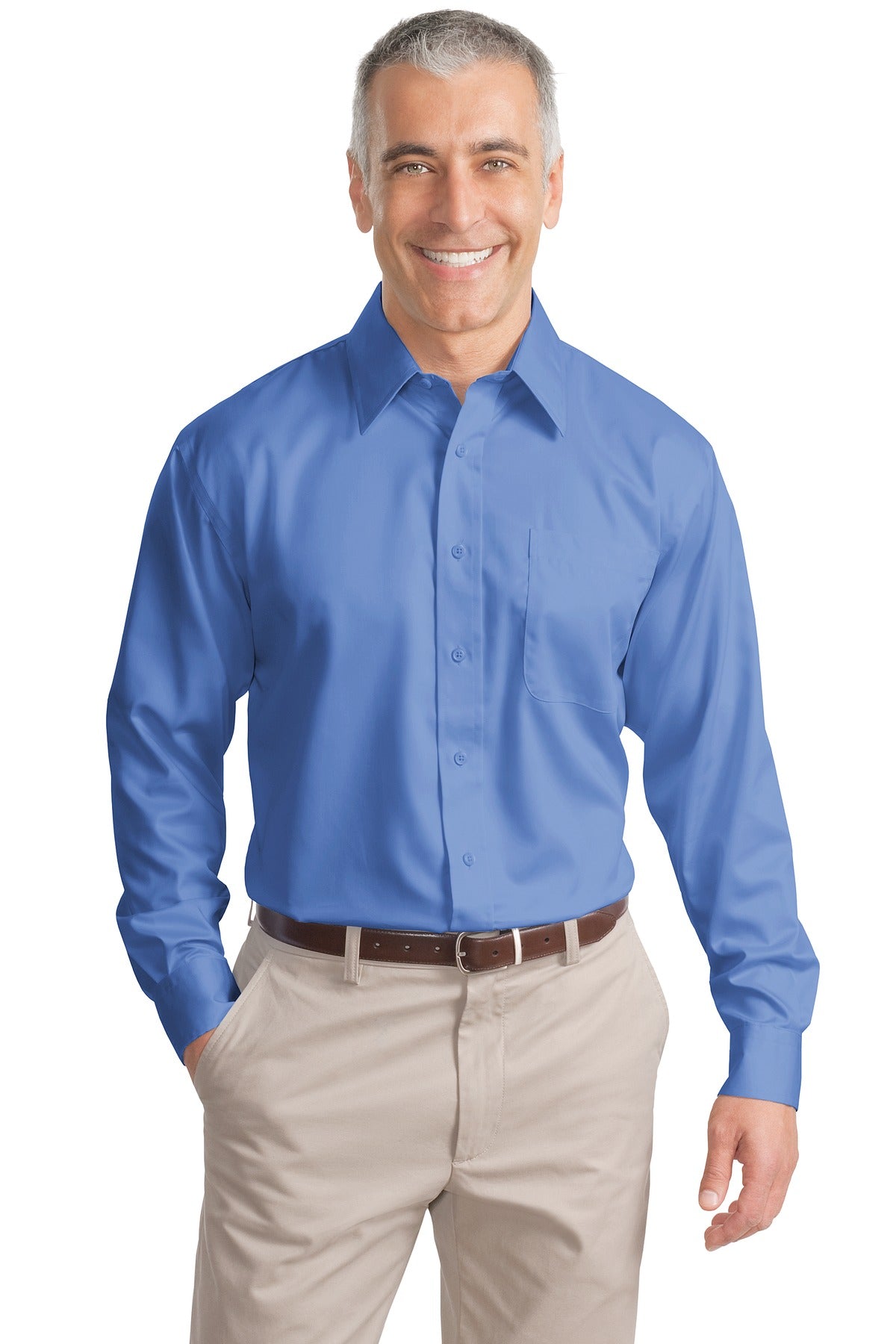 Port Authority ®  Non-Iron Twill Shirt.  S638