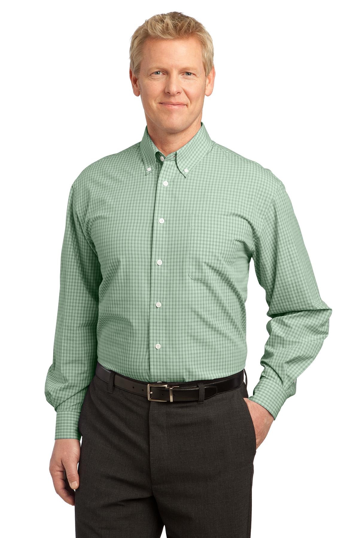 Port Authority ®  Plaid Pattern Easy Care Shirt. S639