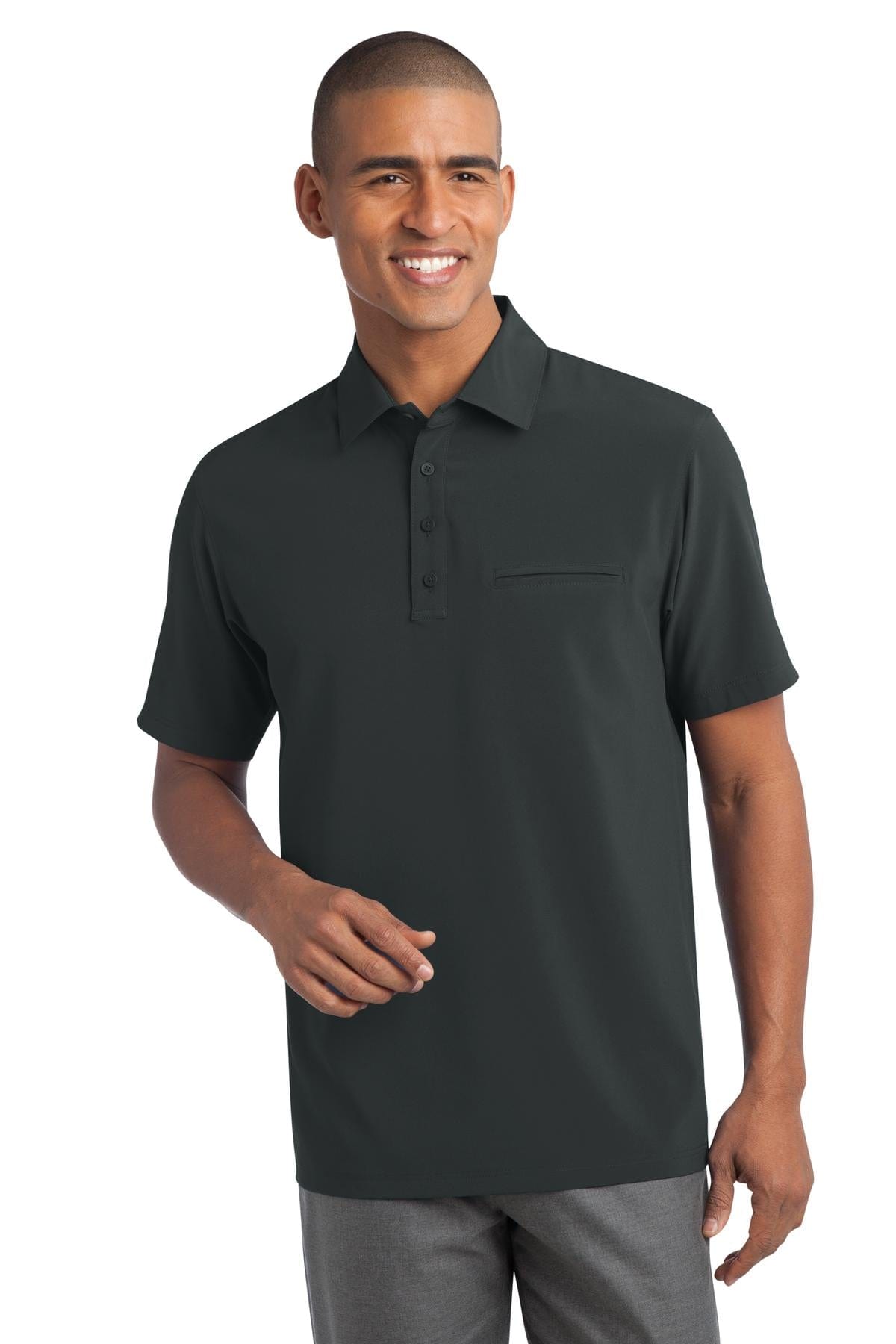 DISCONTINUED Port Authority ® Ultra Stretch Pocket Polo. S650