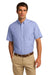 DISCONTINUED Port Authority ® Short Sleeve Crosshatch Easy Care Shirt. S656