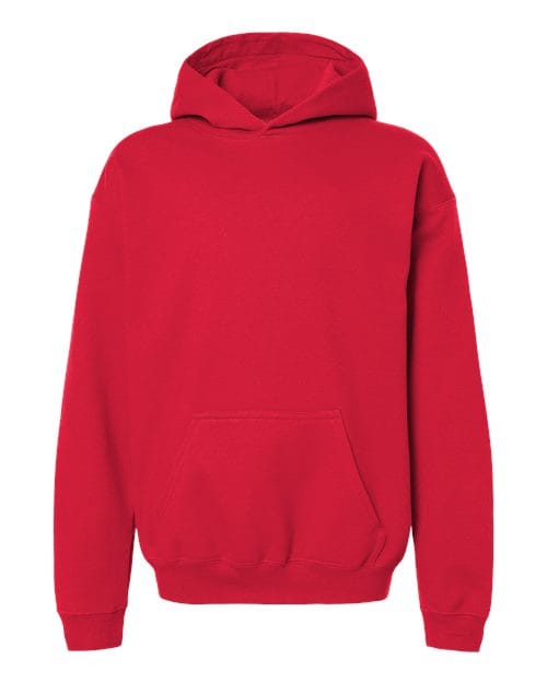 SF500B Youth Softstyle Midweight Hooded Sweatshirt in 