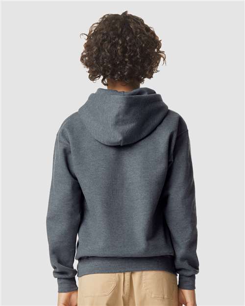 SF500B Youth Softstyle Midweight Hooded Sweatshirt in 