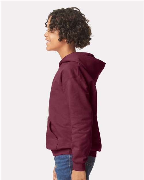 SF500B Youth Softstyle Midweight Hooded Sweatshirt in 