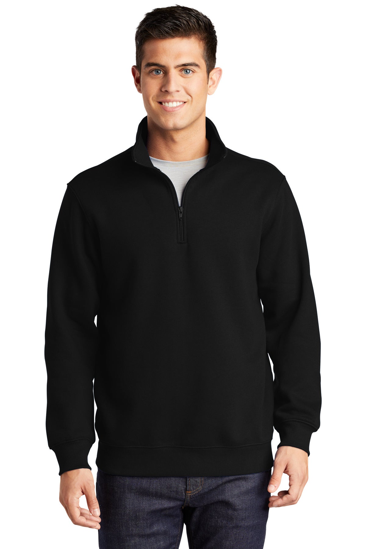 Sport-Tek ST253: Quarter Zip Pullover