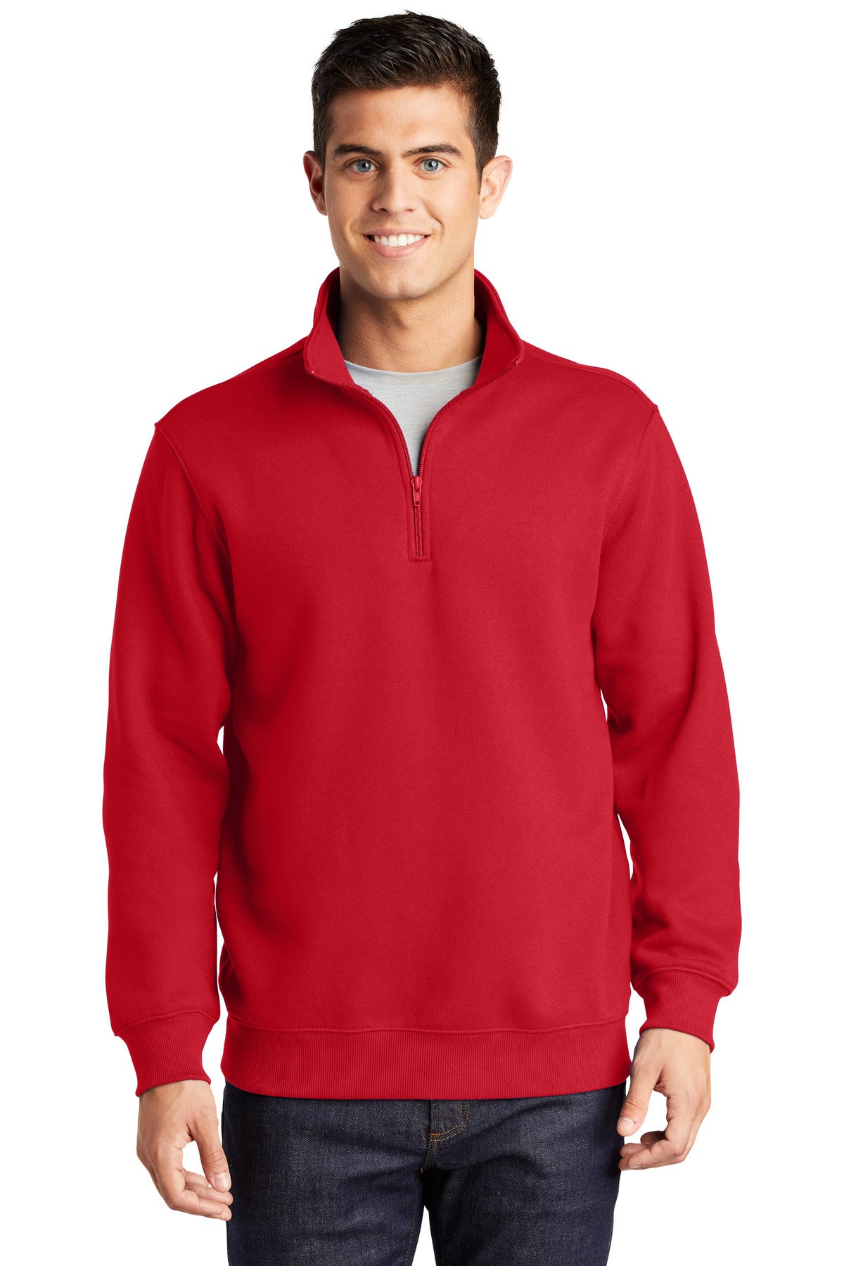 Sport-Tek ST253: Quarter Zip Pullover
