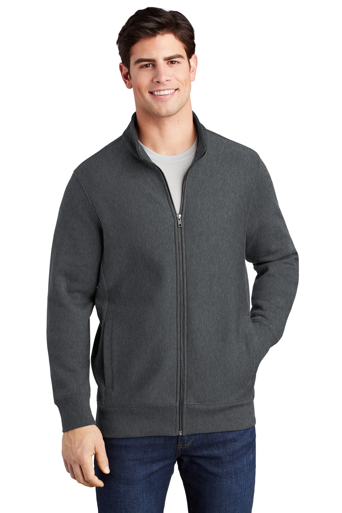Sport-Tek ST284: Super Heavyweight Full-Zip Sweatshirt