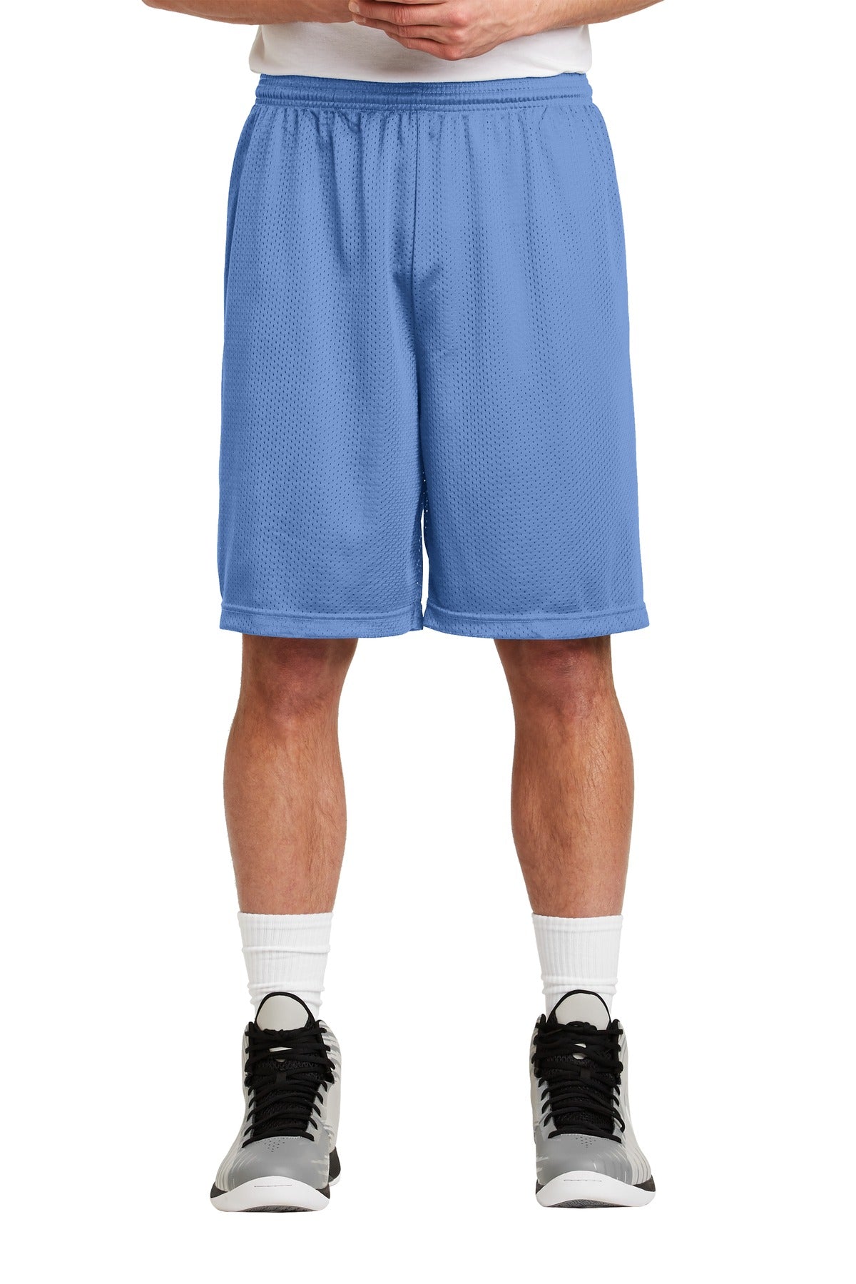 Sport-Tek ST515: Long PosiCharge Classic Mesh Short