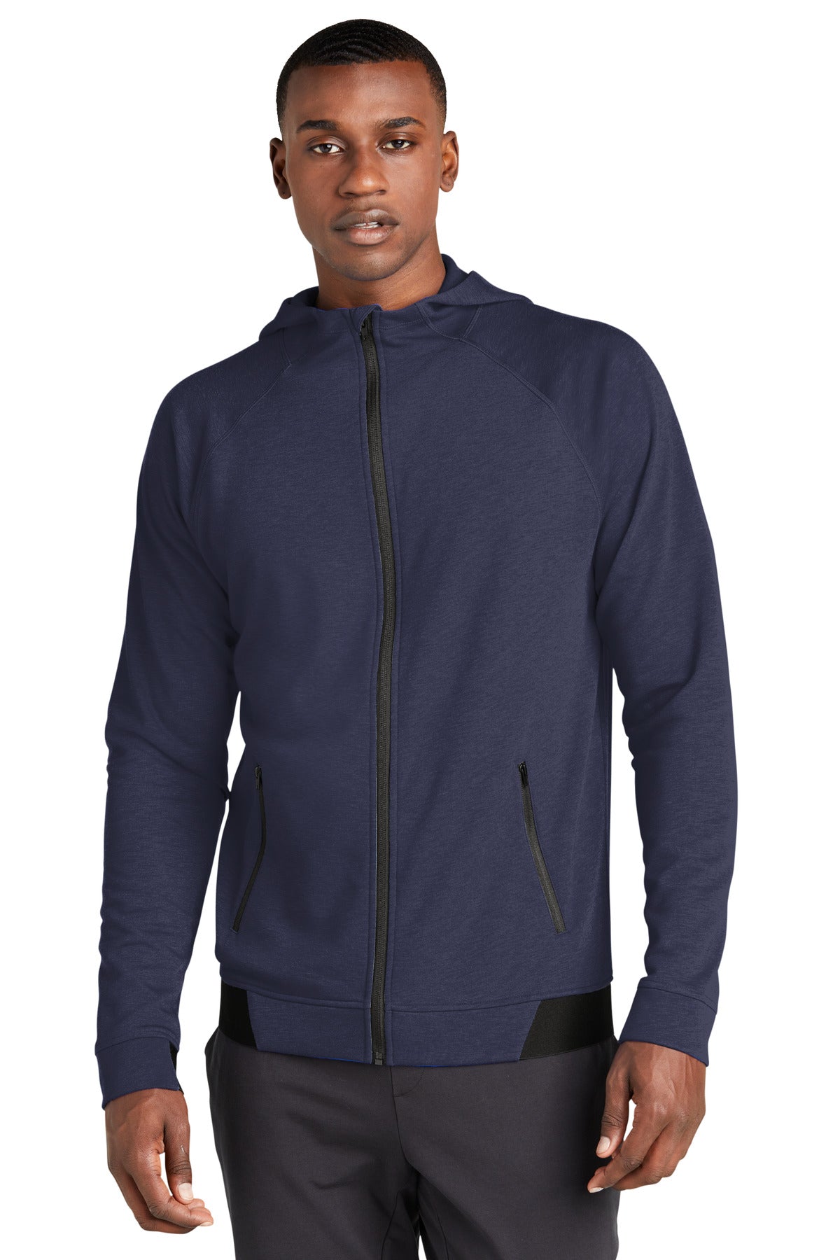 Sport-Tek ST570: PosiCharge Strive Hooded Full-Zip