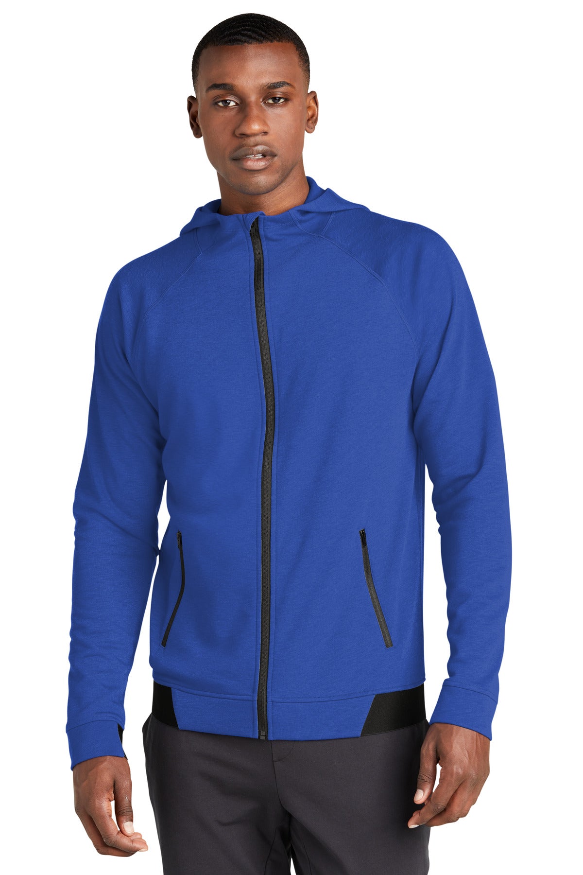 Sport-Tek ST570: PosiCharge Strive Hooded Full-Zip