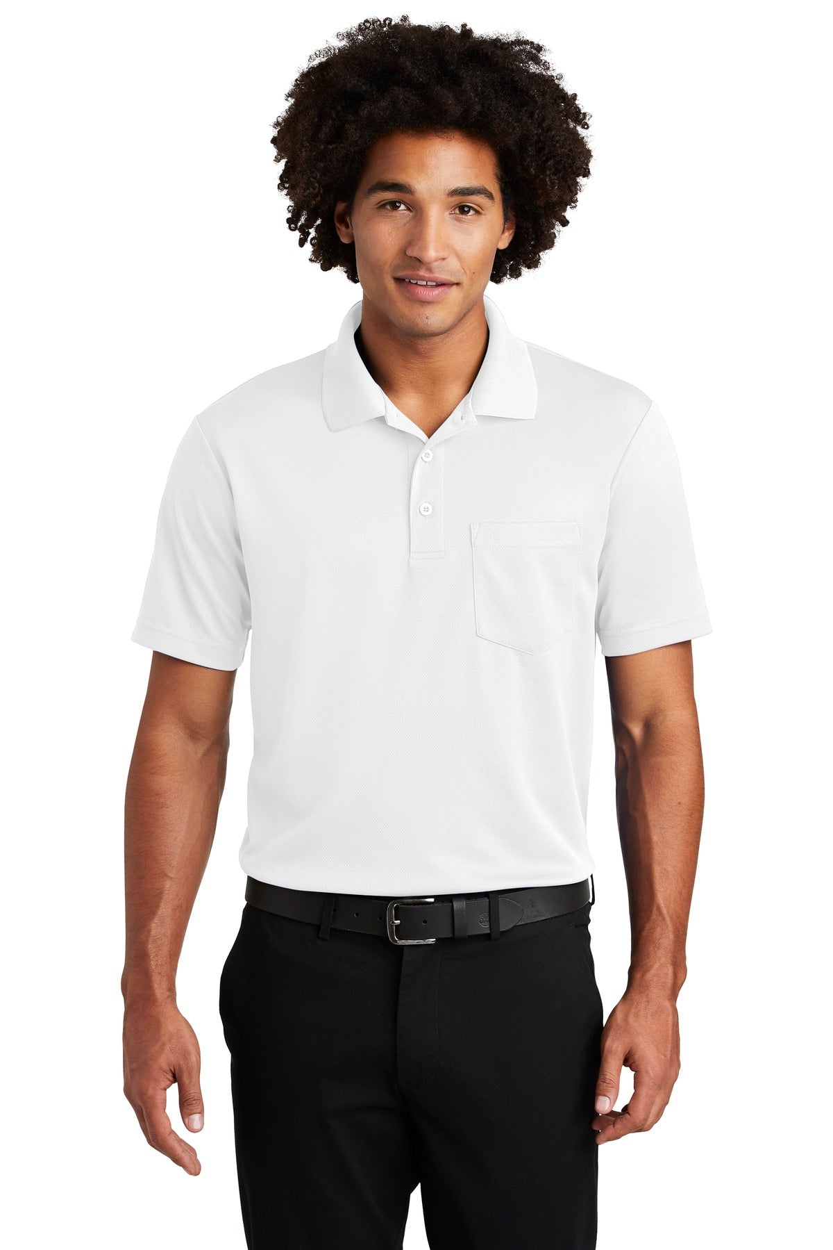 Sport-Tek ST640P: PosiCharge RacerMesh Pocket Polo