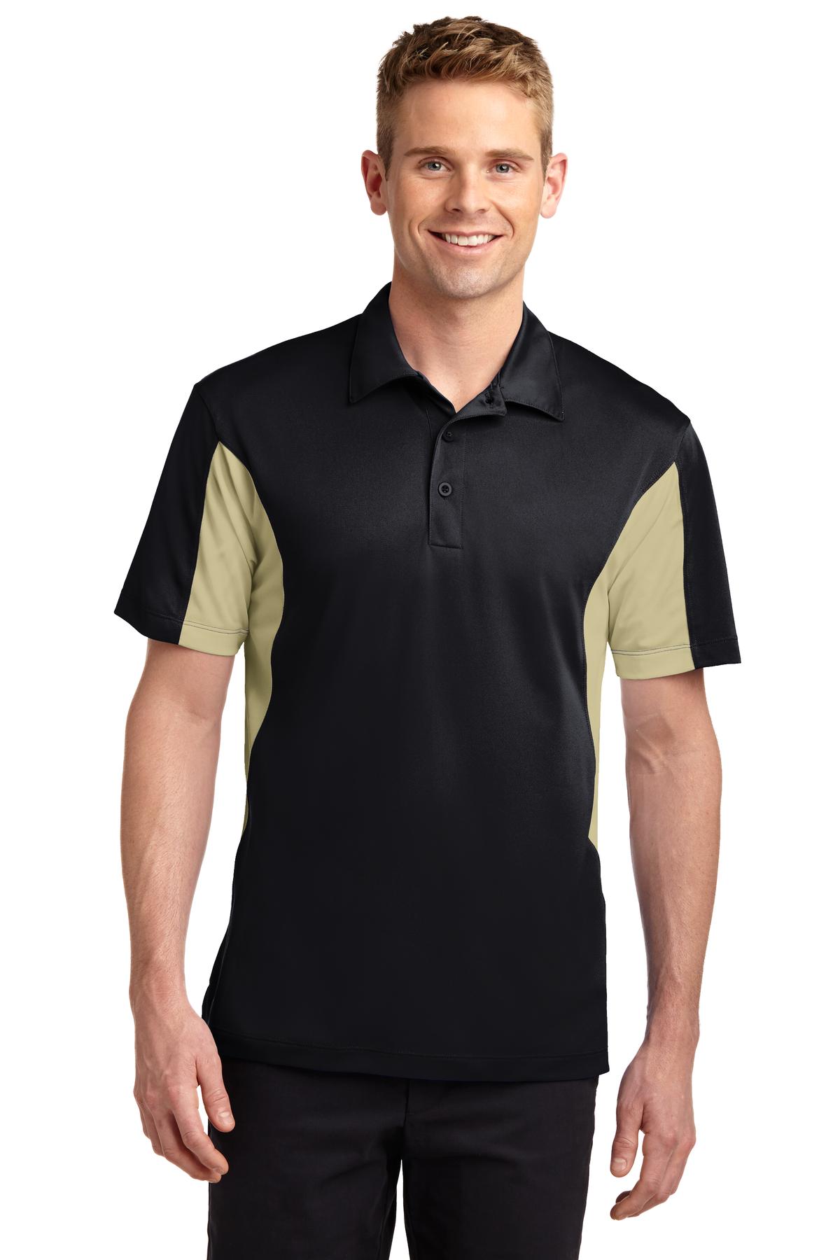 Sport-Tek ST655: Side Blocked Micropique Sport-Wick Polo
