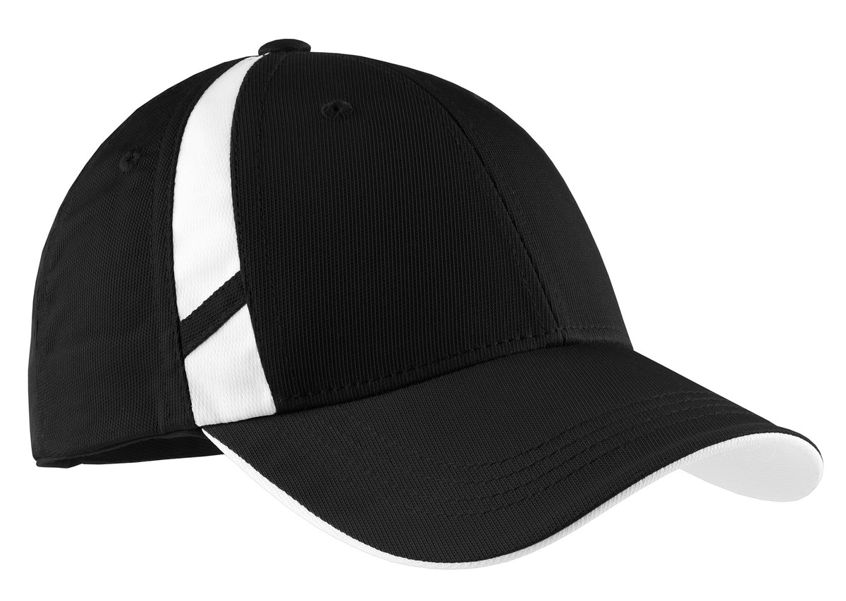 Sport-Tek STC12: Dry Zone Mesh Inset Cap