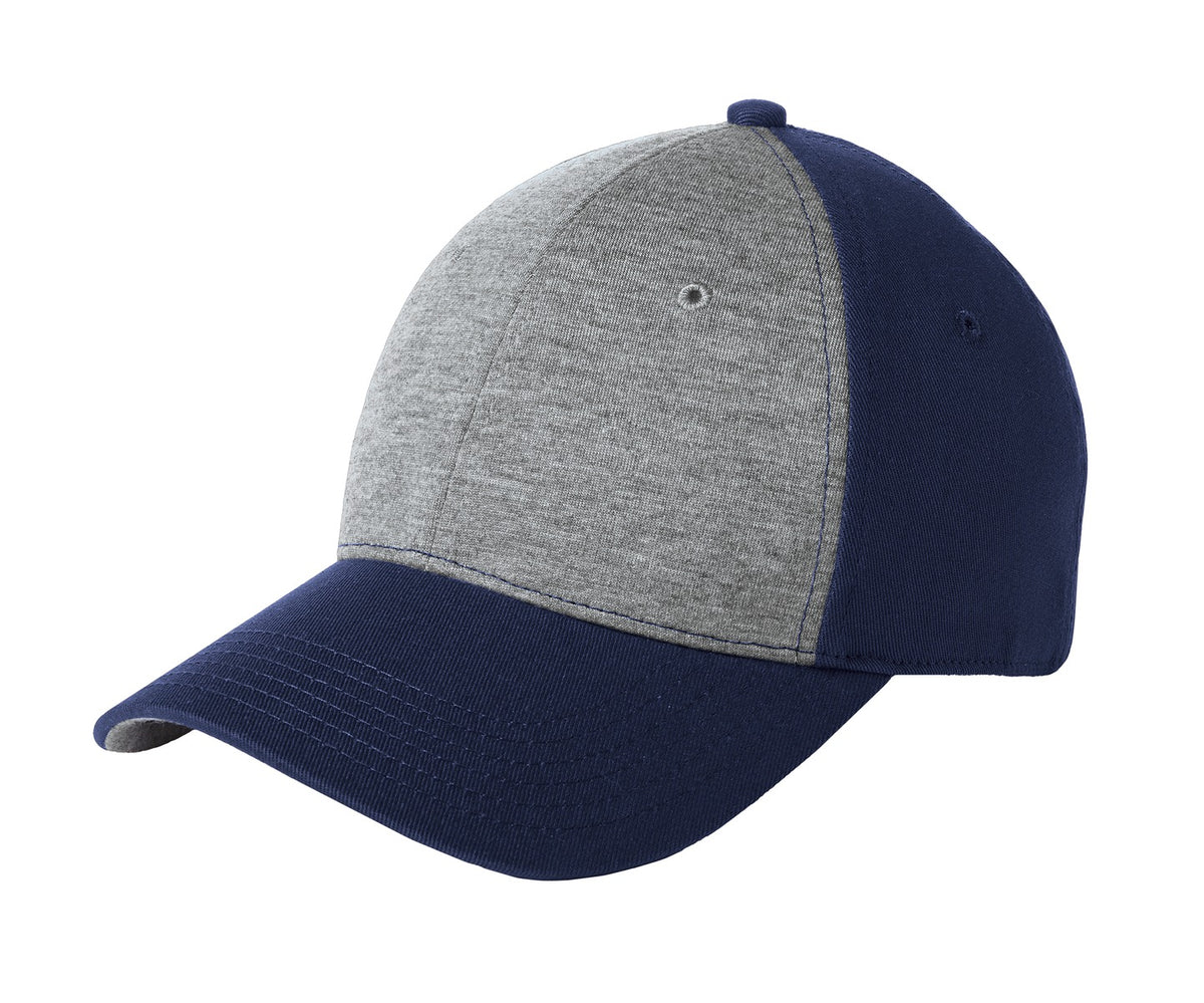 Sport-Tek STC18: Jersey Front Cap