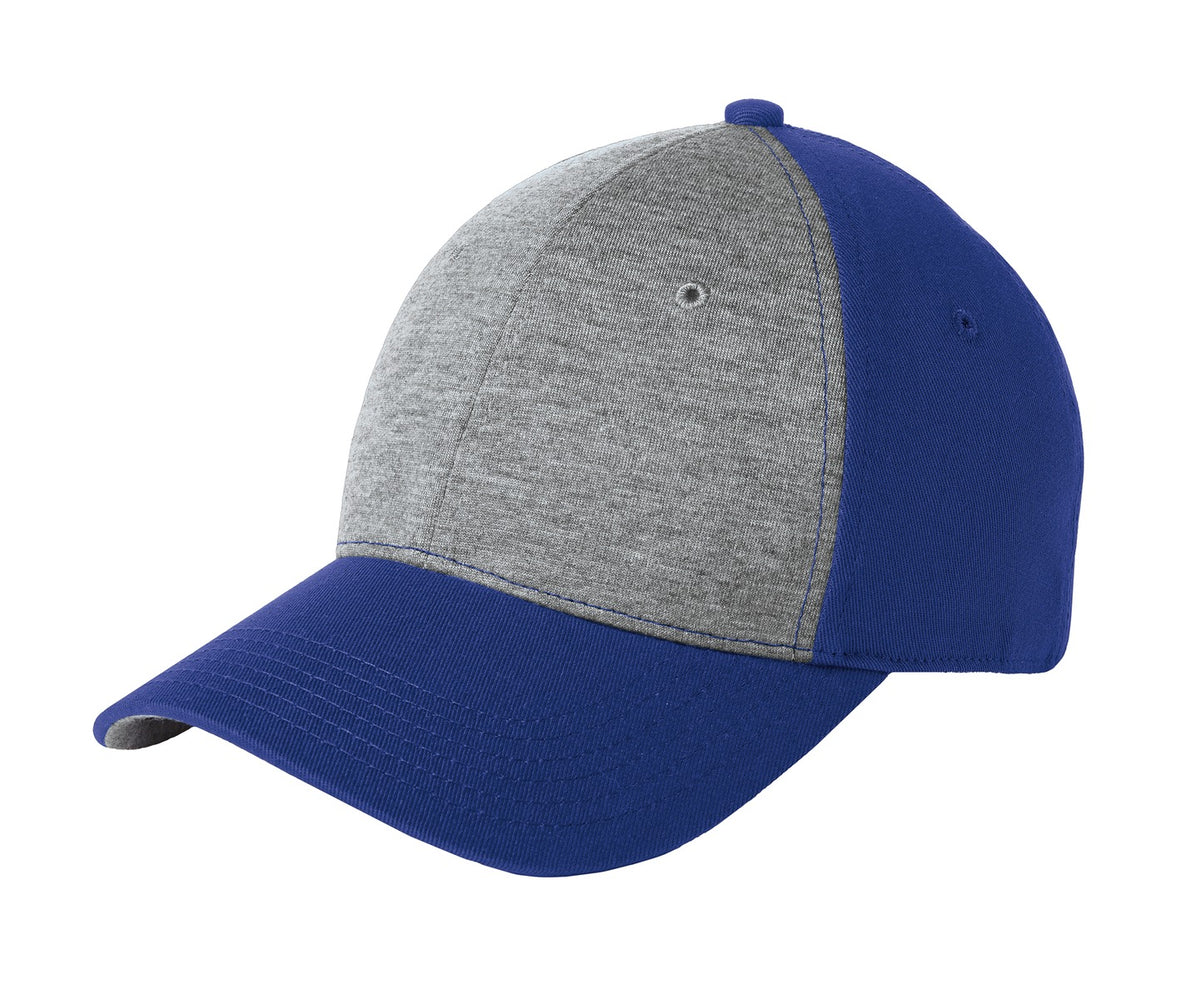 Sport-Tek STC18: Jersey Front Cap
