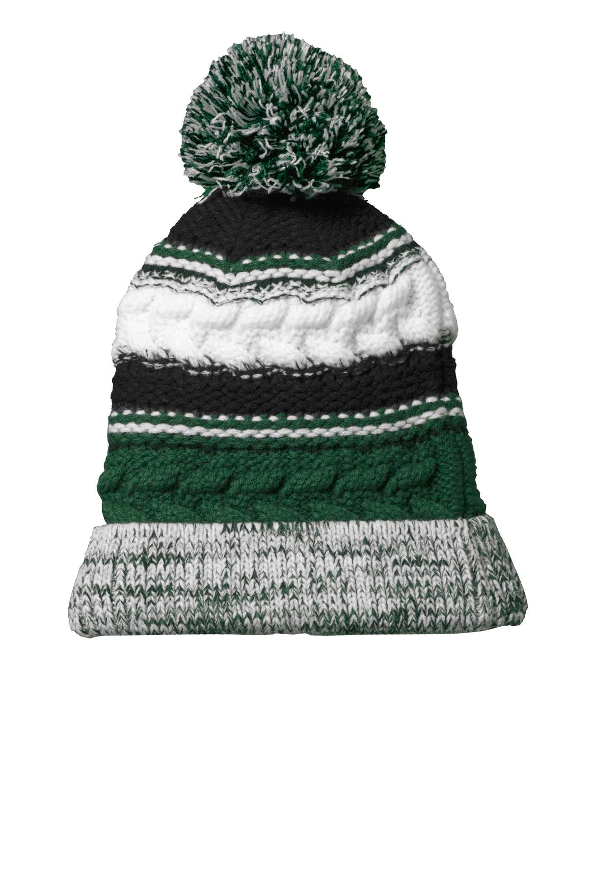Sport-Tek STC21: Pom Pom Team Beanie
