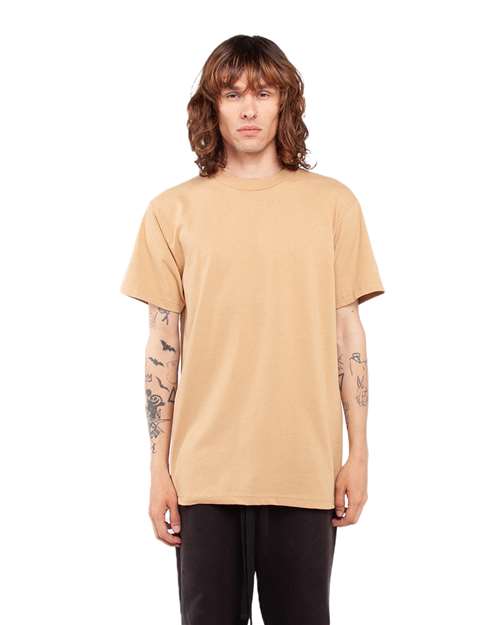 Shaka Wear SHASS Unisex Active T-Shirt in Khaki