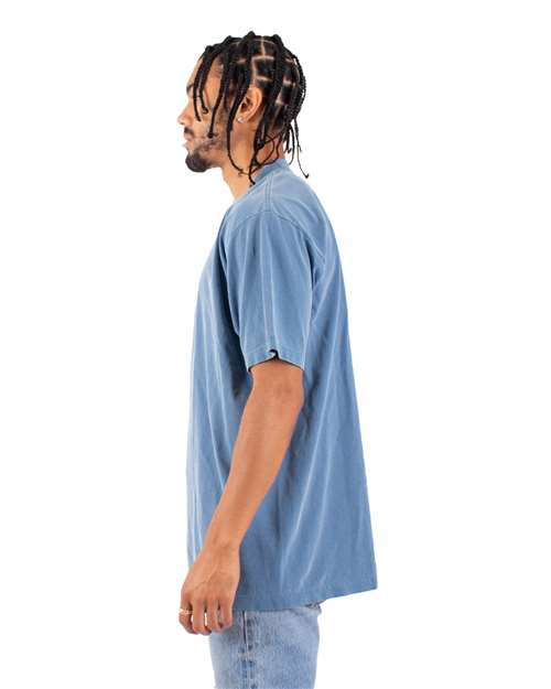 Shaka Wear SHGD Unisex Max Heavyweight Garment-Dyed T-Shirt in 