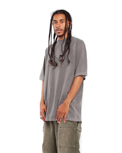 Shaka Wear SHGD Unisex Max Heavyweight Garment-Dyed T-Shirt in 