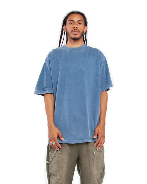 Shaka Wear SHGD Unisex Max Heavyweight Garment-Dyed T-Shirt in 