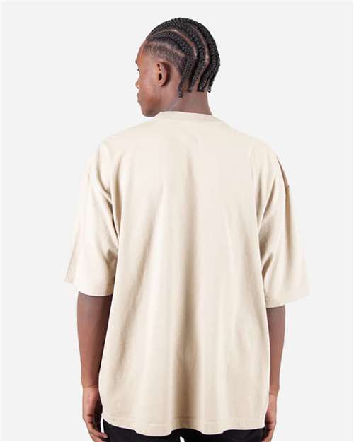 Shaka Wear SHGDD Unisex Max Heavyweight Garment-Dyed Drop Shoulder T-Shirt in 