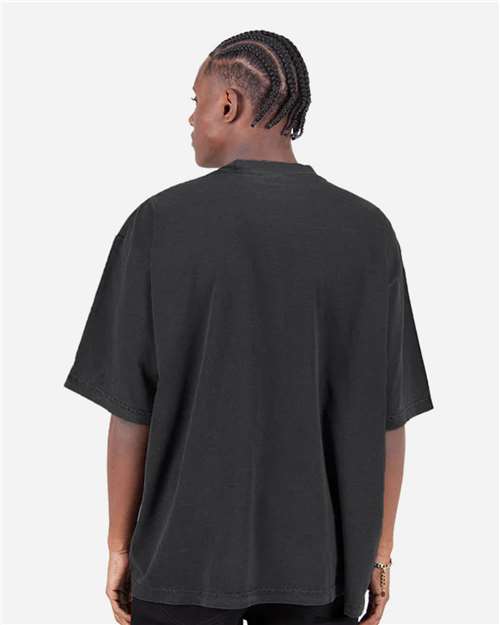 Shaka Wear SHGDD Unisex Max Heavyweight Garment-Dyed Drop Shoulder T-Shirt in 