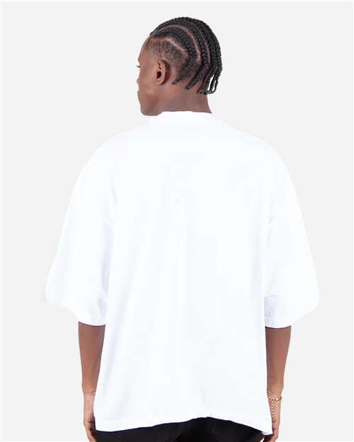 Shaka Wear SHGDD Unisex Max Heavyweight Garment-Dyed Drop Shoulder T-Shirt in 