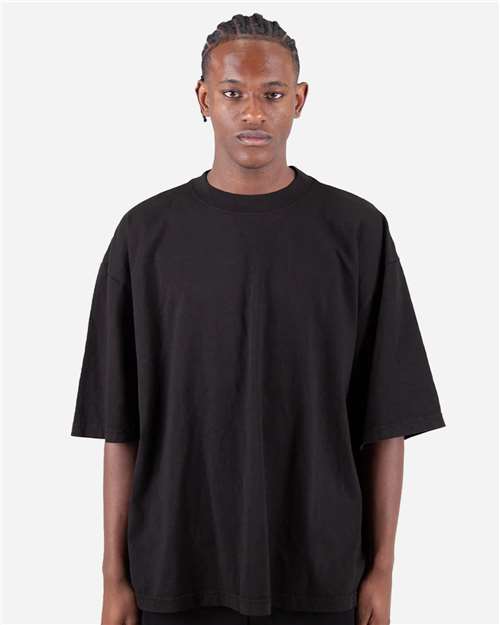 Shaka Wear SHGDD Unisex Max Heavyweight Garment-Dyed Drop Shoulder T-Shirt in 