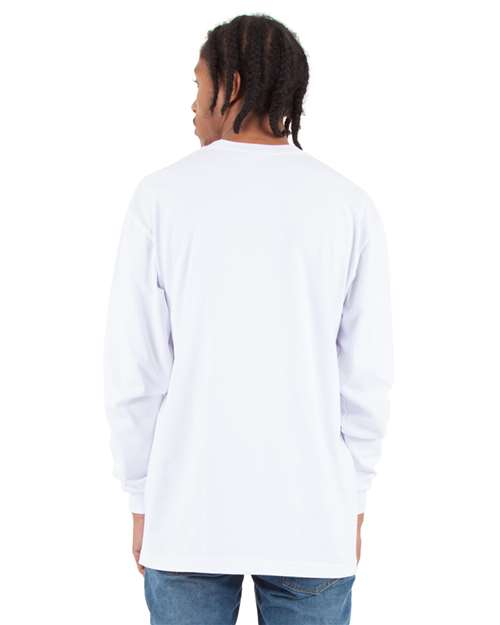 Shaka Wear 14769 SHMHLS-Unisex Max Heavyweight Long Sleeve T-Shirt