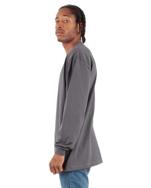 Shaka Wear 14769 SHMHLS-Unisex Max Heavyweight Long Sleeve T-Shirt